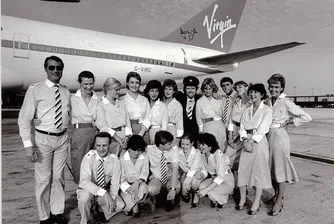 Първият работен ден във Virgin Atlantic