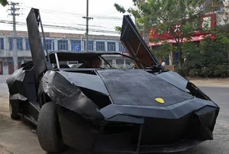 Китаец си направи Lamborghini от стари части за 9500 долара