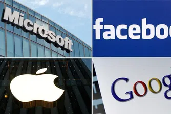 Колко плащат Facebook, Google, Apple, Microsoft и Amazon