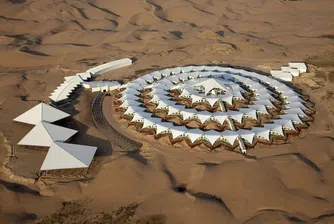 Лотос в пустинята: уникалният Desert Lotus Hotel