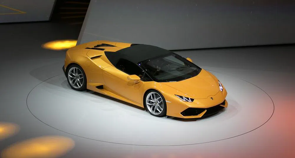 Представиха Lamborghini Huracan Spyder