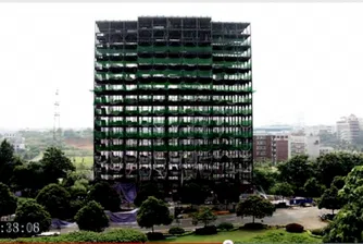 Ето как се строи хотел на 15 етажа за една седмица (видео)