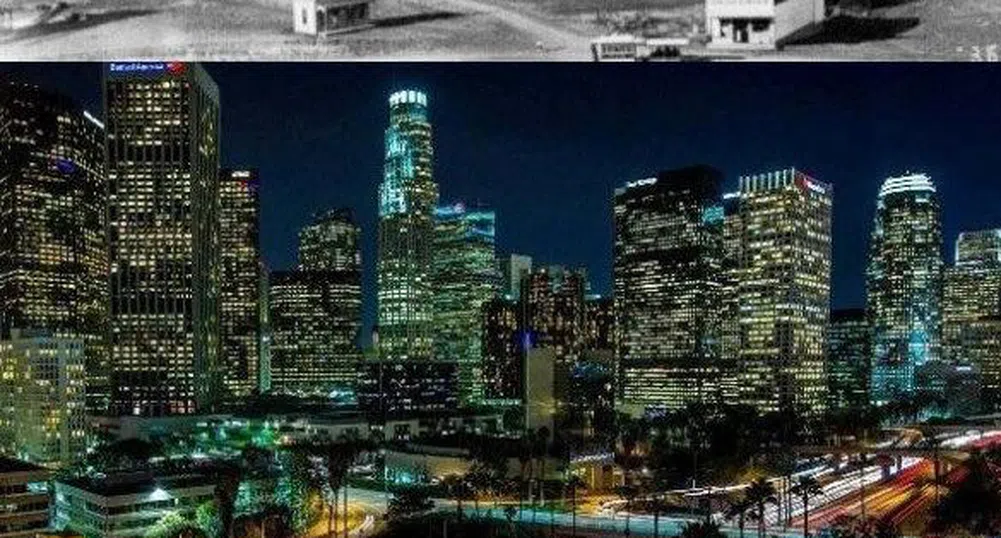 Невероятни снимки на известни градове преди години и днес
