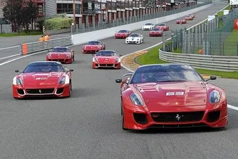 Супер парад на 964 Ferrari (снимки)