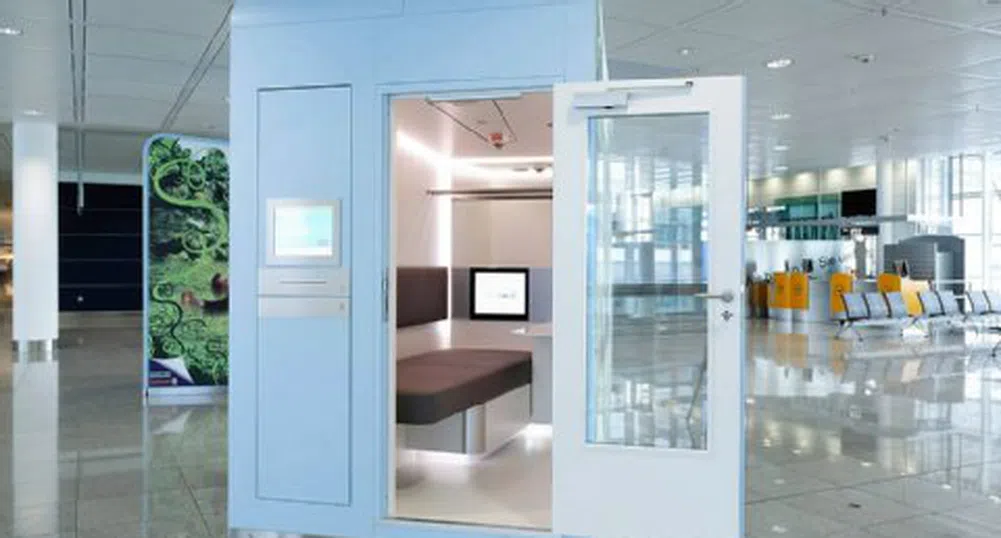 Новата мода на летищата: кабини за спане