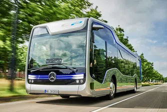 Безпилотният автобус на бъдещето от Mercedes-Benz