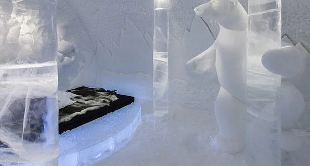 Това е най-новият леден хотел в Швеция