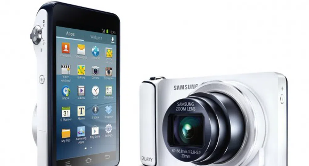 Samsung пусна фотоапарат с Android, свързан с интернет