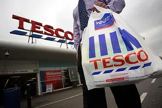 Tesco пусна виртуален магазин на летище Гетуик