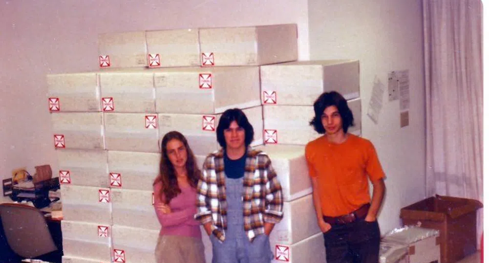 Офисът на Apple през 70-те години