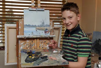 11-годишен художник е продал картини за 2.5 млн. долара