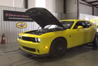 Dodge Challeger SRT Hellcat с леки промени от Hennessey