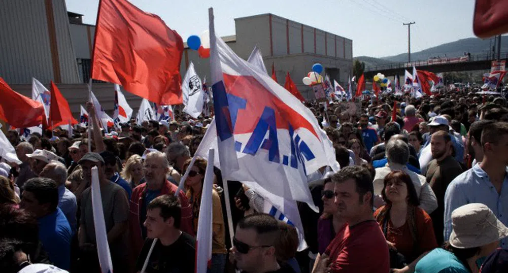 24-часова всеобща стачка в Гърция днес