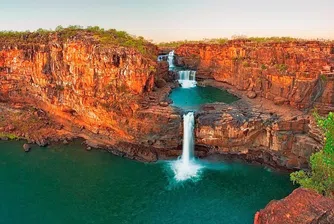 Мичъл - един от най-красивите стъпаловидни водопади