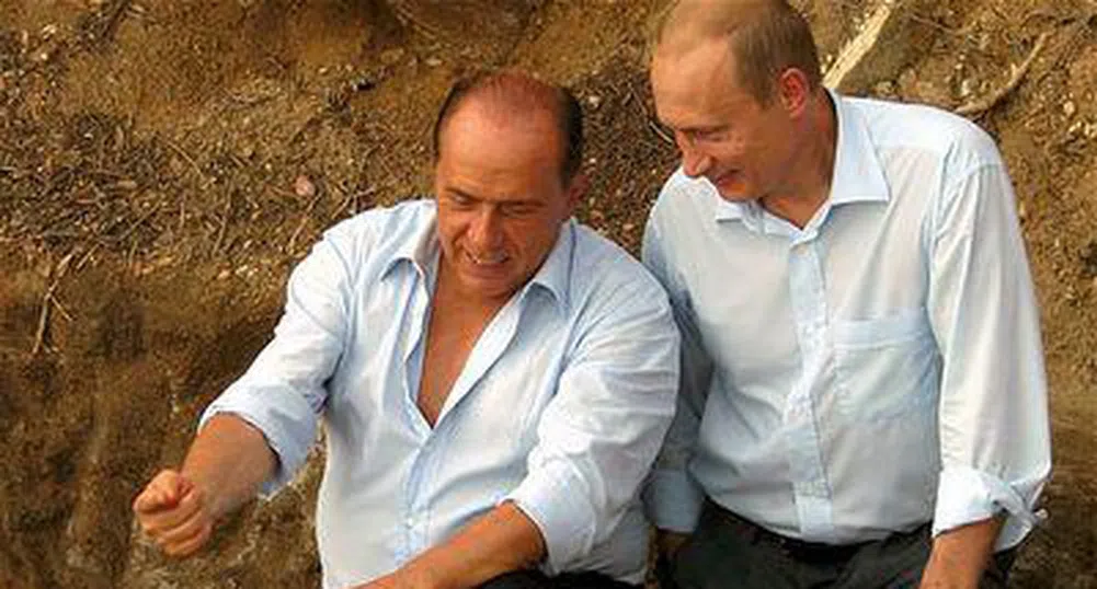 Путин участвал в сексоргии с Берлускони