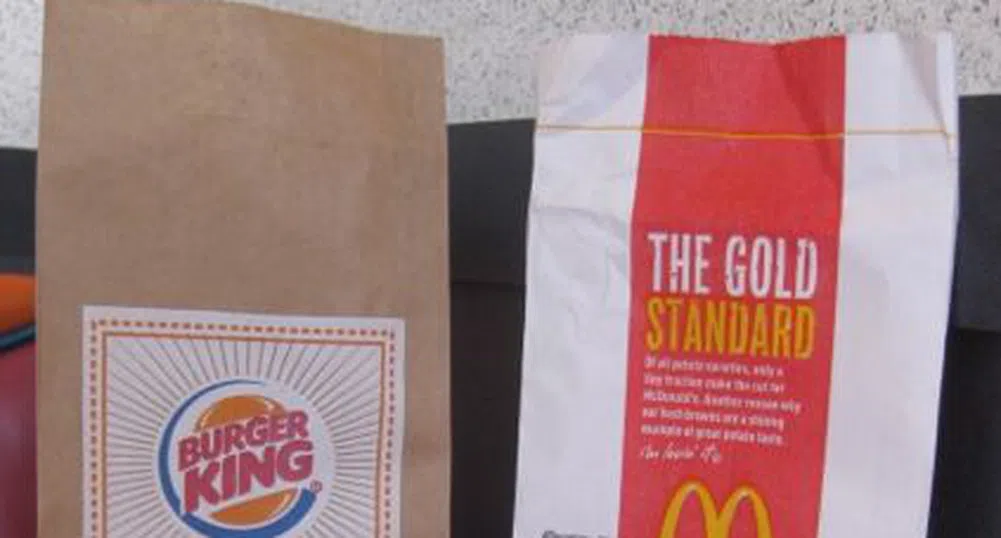 McDonalds и  Burger King спорят коя верига е по-здравословна
