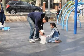 Вижте колко е лесно детето ви да тръгне с непознат (видео)