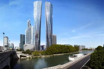 В Париж строят най-високите кули-близнаци в Европа