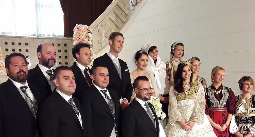 Първа кралска сватба в Албания след края на комунизма