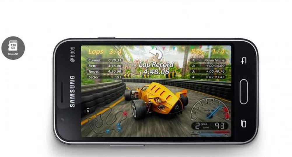 Samsung представи ултраевтин смартфон под 100 долара