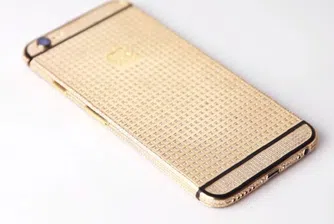 Златен iPhone с диаманти за 15 000 долара