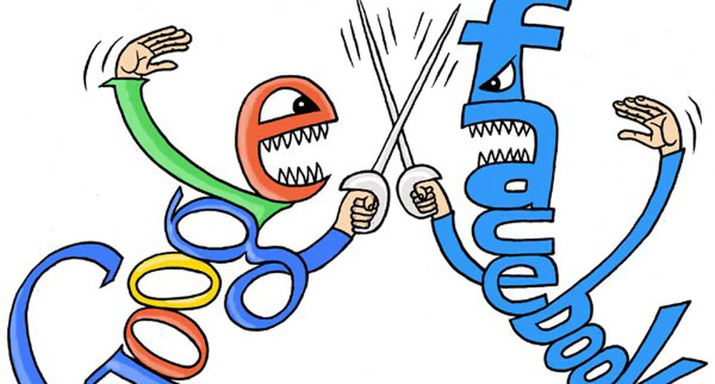 Facebook срещу Google