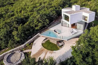 Невероятна къща на хърватския бряг