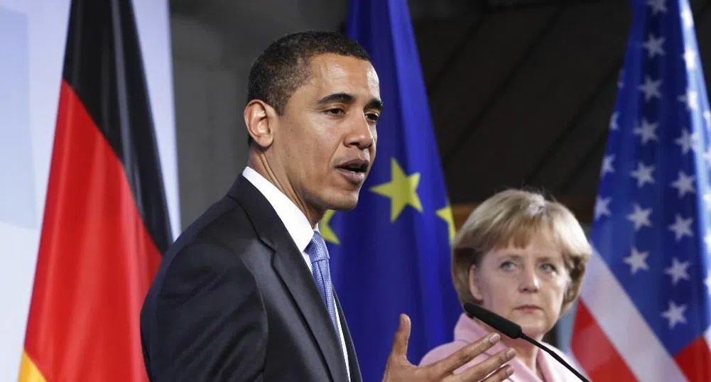 Обама и Меркел обсъждат финансовата реформа