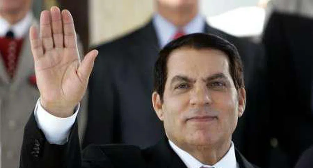 Бен Али избягал със злато на Националната банка