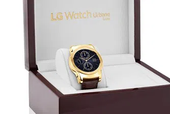 LG представи златен умен часовник