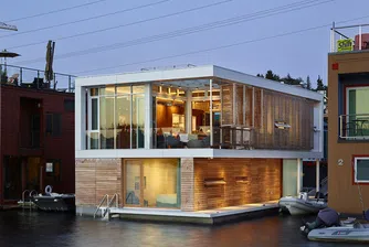 Тази плаваща къща в Сиатъл е вашата следваща мечта