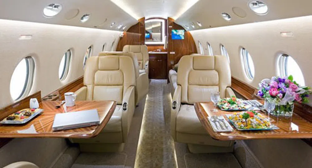 Пет от най-луксозните частни самолети