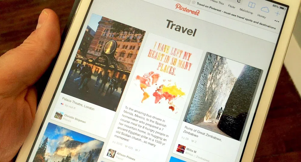 10-те тренда при пътуванията според Pinterest