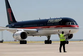 Самолетът на Доналд Тръмп за 100 млн. долара (снимки)