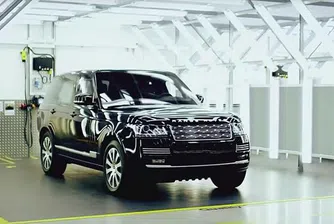 Новият брониран Range Rover е като танк, облечен в смокинг