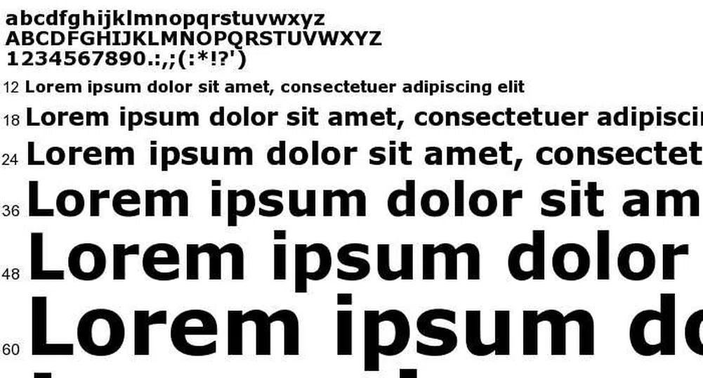 Verdana е най-безопасният шрифт за очите