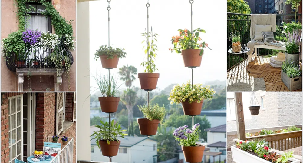 12 пролетни идеи за балкона