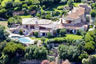 Вила в Сардиния се продава за 16.6 млн. долара