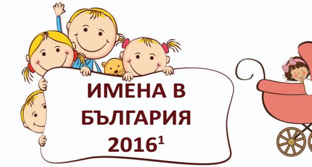 Как кръщаваха българите децата си през 2016 г.?