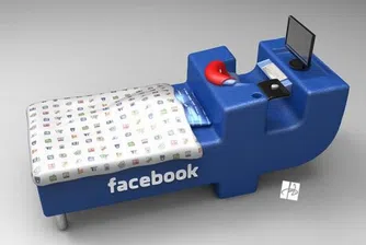 Измислиха легло, вдъхновено от Facebook