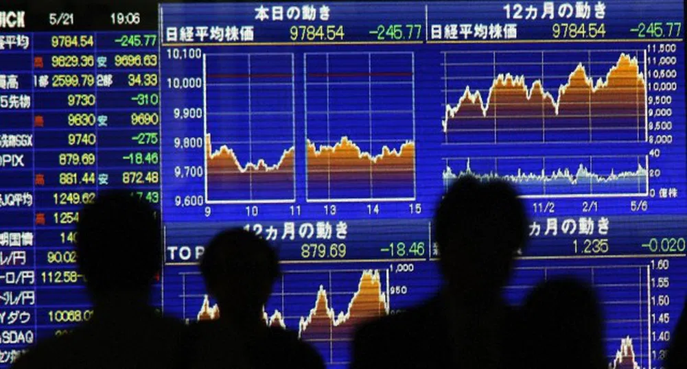 Цените на акциите в Азия днес падат