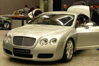 Bentley временно се оттегля от румънския пазар