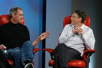 Историята ще помни Бил Гейтс, но не и Стив Джобс