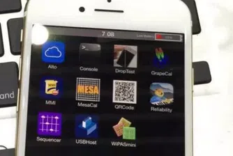 Ето го новият iPhone 7 - включен и работещ (видео)