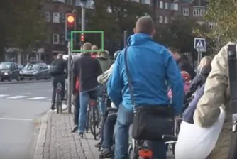 Така изглежда трафикът в час пик в Копенхаген