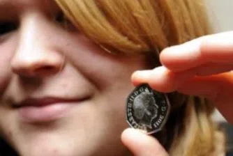 Британска студентка намери монета от бъдещето
