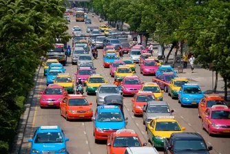 Най-цветните таксиметрови коли в света