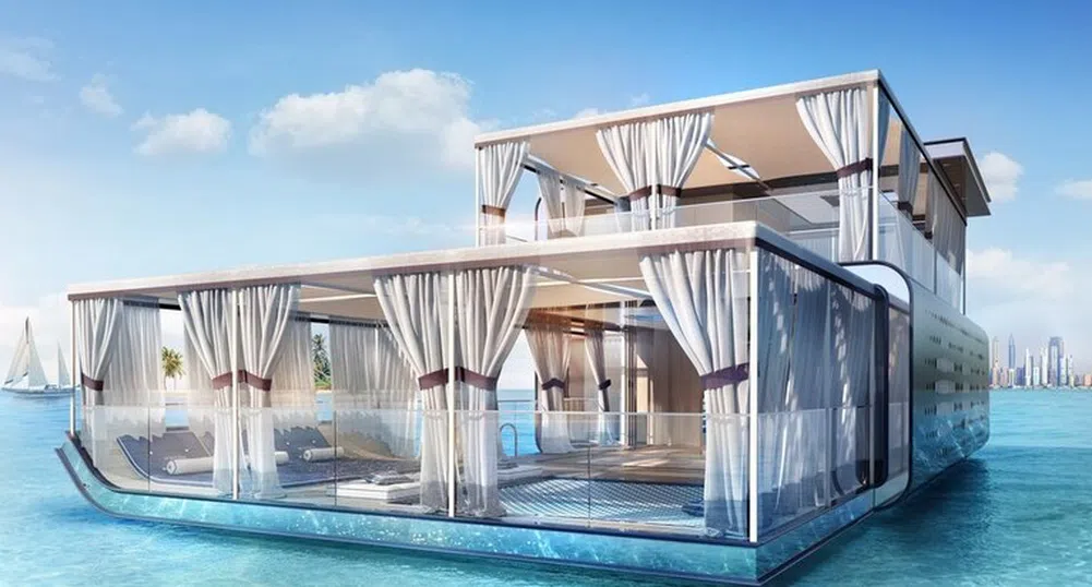 Плаващи вили - бъдещето на луксозните домове