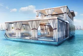 Плаващи вили - бъдещето на луксозните домове