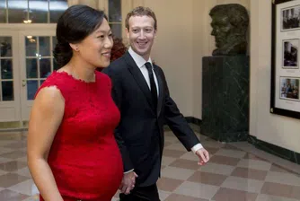 Основателят на Facebook показа дъщеря си